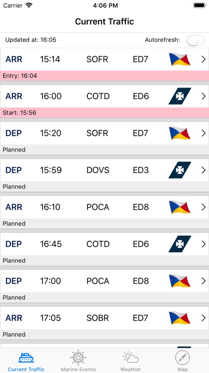 PoD Port Information