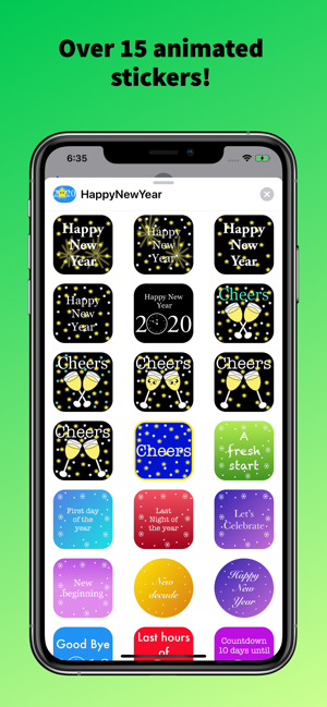 Happy New Year Emoji Stickers!(圖2)-速報App