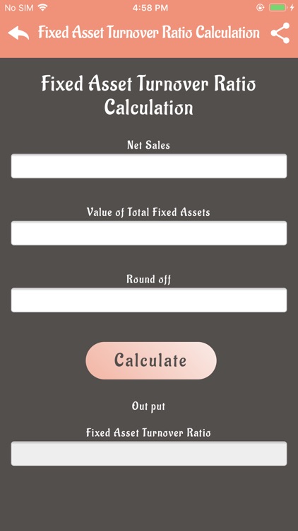 Calc For Financial Ratio screenshot-3