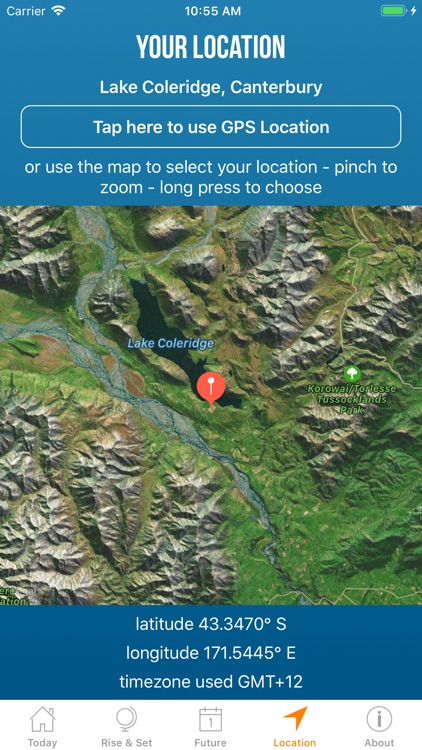 Solunar Best Fishing Times