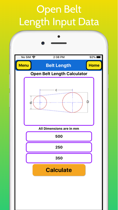 Belt Length Calculator Pro screenshot 4