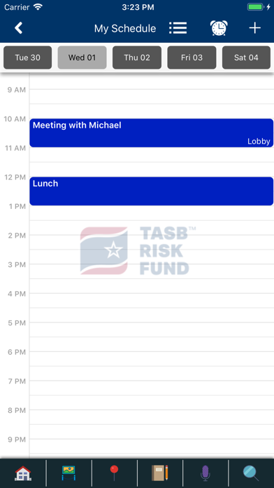 TASB RMF Events screenshot 3