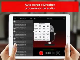 Captura de Pantalla 3 Voice Recorder Lite: Grabar HD iphone