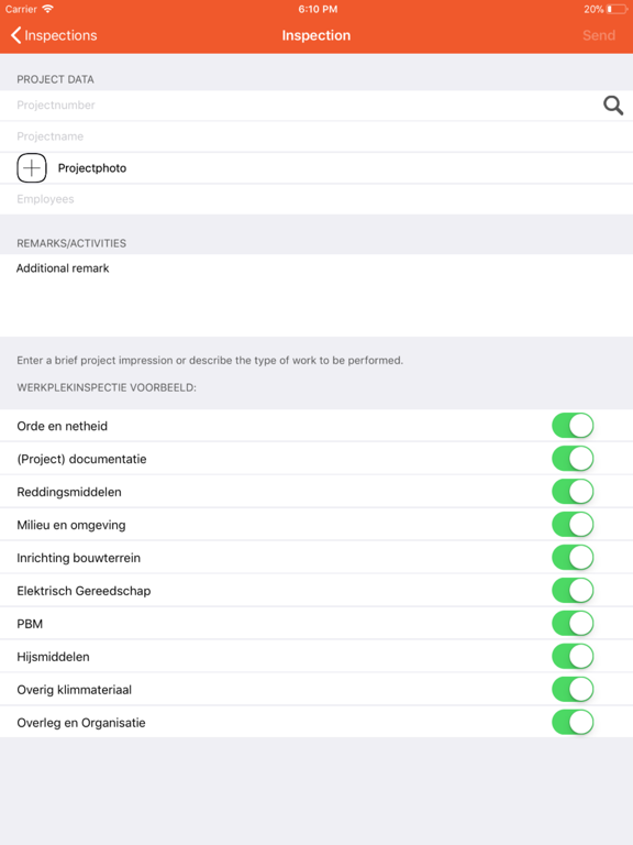 VGM Checklist Pro iPad app afbeelding 2