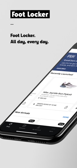 Foot Locker app screenshot