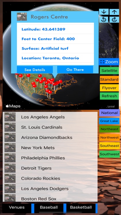 3D Sports Stadiums Lite screenshot-9