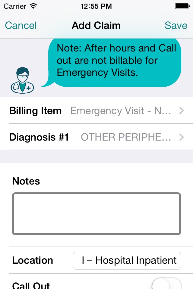 Dr.Bill - OHIP & MSP billing screenshot 4