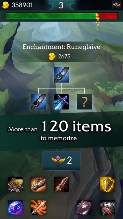 Item Challenge for LoL