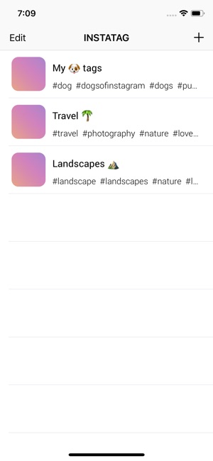 InstaTag - #hashtag Manager(圖1)-速報App