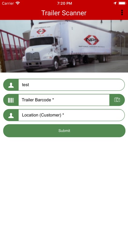 NPS Trailer Scanner