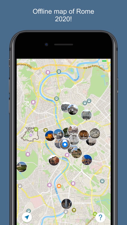 Rome 2017 — offline map
