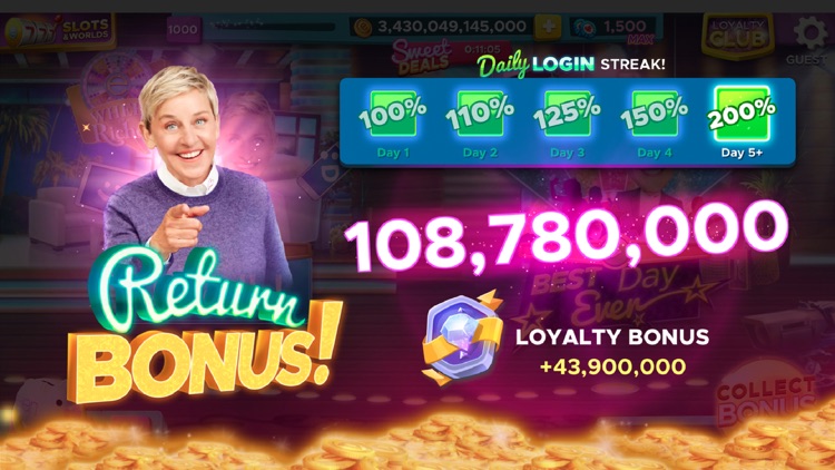 Ellen's Road to Riches Slots screenshot-9