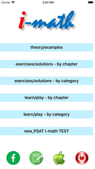 PSAT i- math interactive book image #1