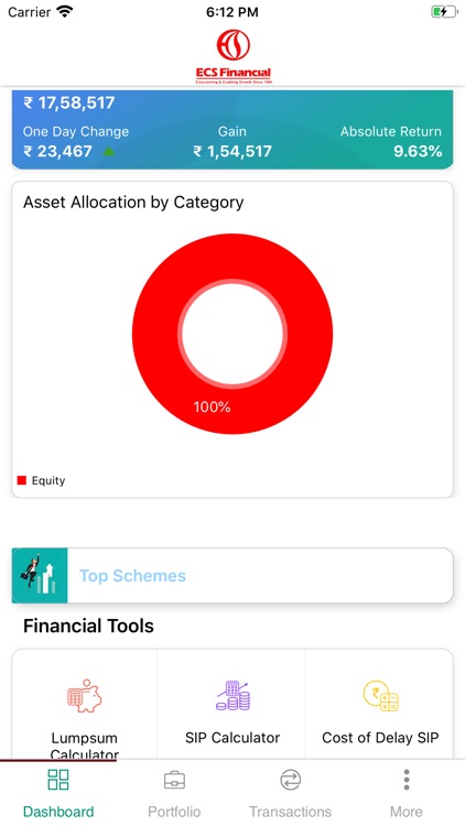 ECS FINANCIAL screenshot-3