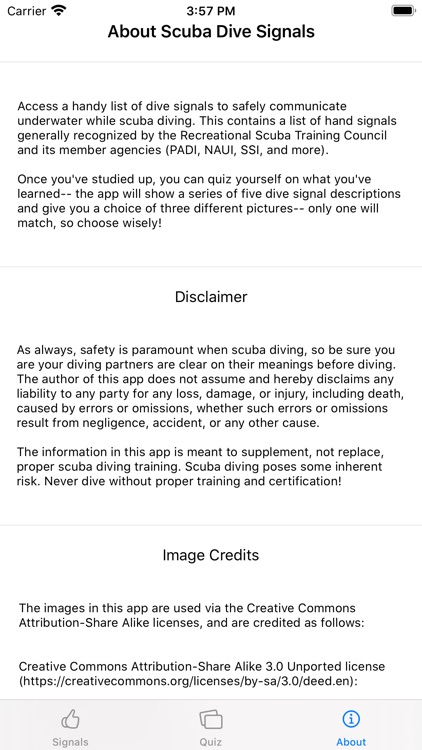 Scuba Dive Signals screenshot-3
