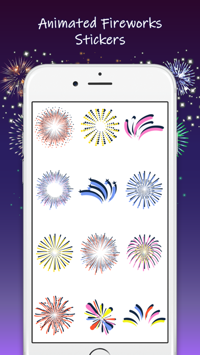 Animated Fireworks Emojis screenshot 3