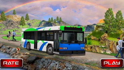 Off-road Bus Driving Sim 2021 screenshot 3