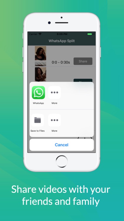 Video Split for WhatsApp
