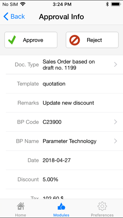 How to cancel & delete SAP Business One from iphone & ipad 2