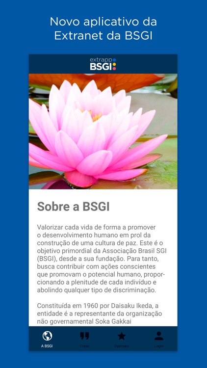 BSGI Extranet App