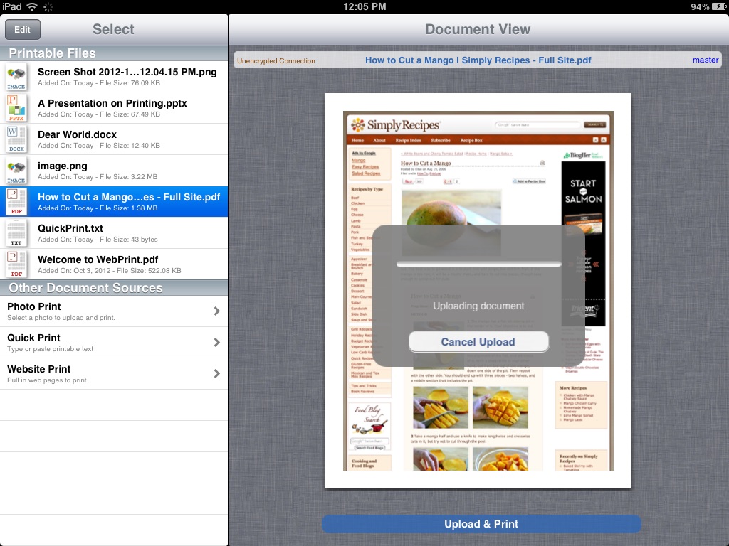 WebPrint for Print Manager screenshot 2