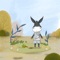 【the aoao donkey】It's a sticker app based on cartoon donkey,