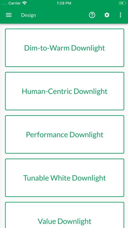 Lighting System Selector