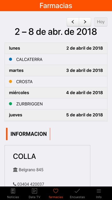 Data San Carlos screenshot 3