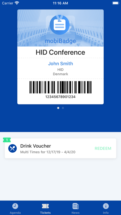 Screenshot #2 pour mobiBadge