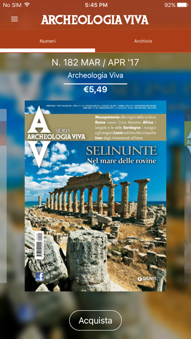 How to cancel & delete Archeologia Viva from iphone & ipad 1