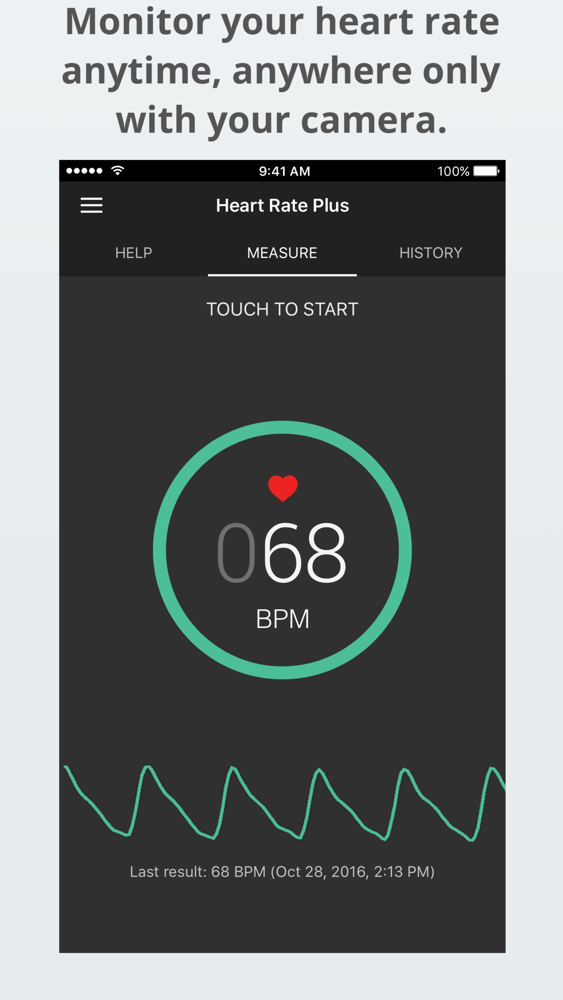 iphone pulse monitor