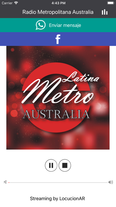 Radio Metropolitana Australia screenshot 2