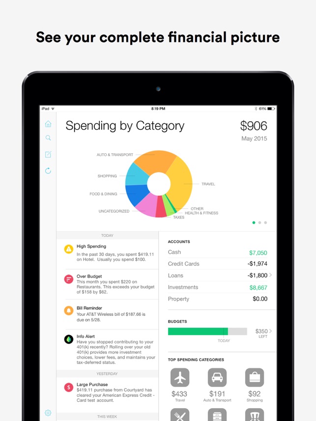 Mint Personal Finance Money On The App Store - mint personal finance money on the app store