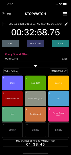 StopWatchA - Stopwatch For Pro