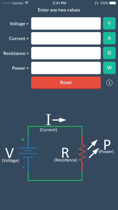 How to cancel & delete Ohm's Law from iphone & ipad 1