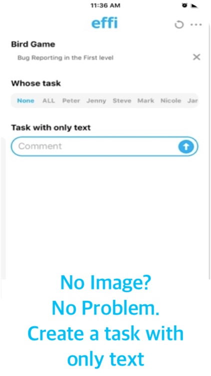 effi -Bug reporting for mobile screenshot-3