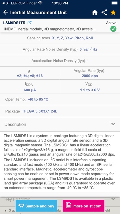 ST Sensors Finder screenshot-3