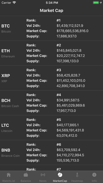 Coin Tracker - Crypto Prices screenshot 4