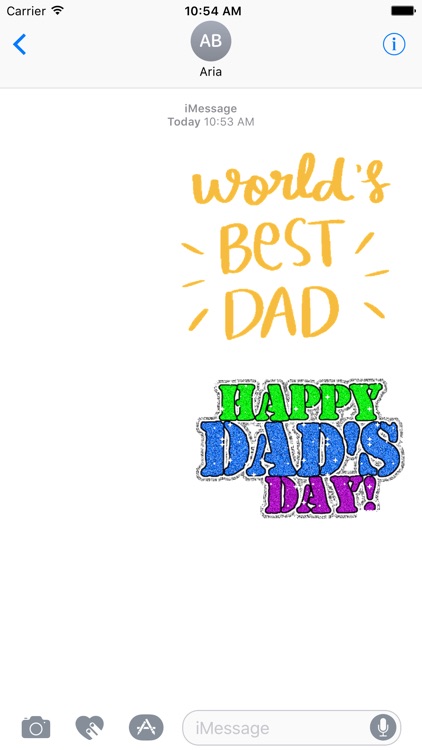 Happy Fathers Day Sticker Gifs