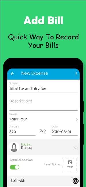 Sharenjo - Friends Bills Split(圖5)-速報App