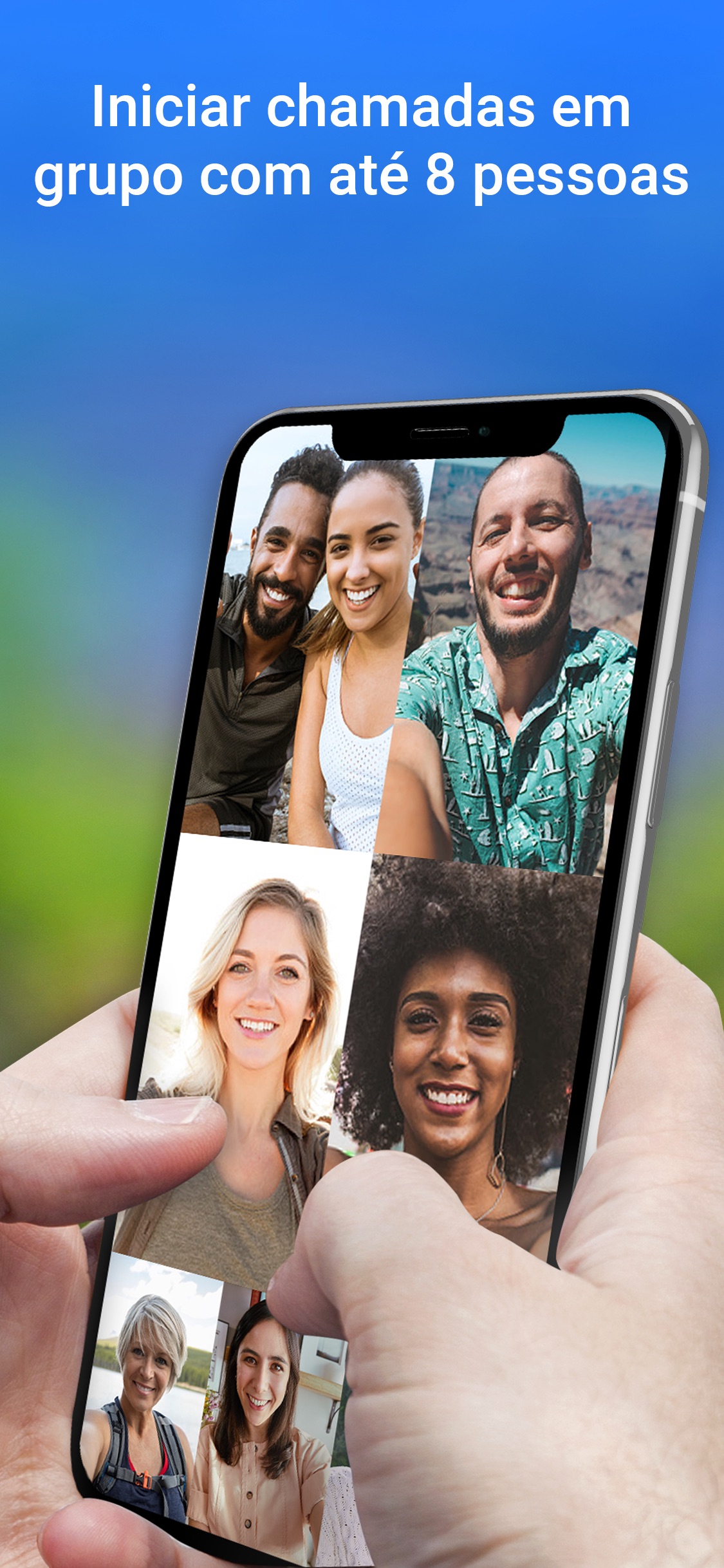 Screenshot do app Google Duo