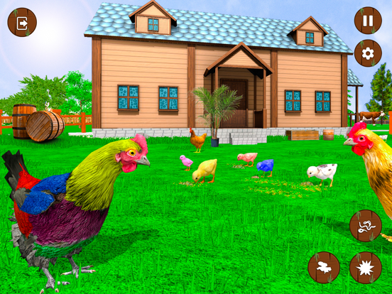 Hen Simulator Family Survival screenshot 4