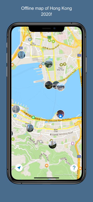 Hong Kong 2020 — offline map(圖1)-速報App