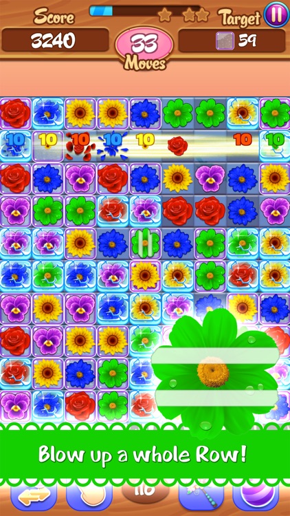 Flower Mania - Match 3 Game screenshot-3