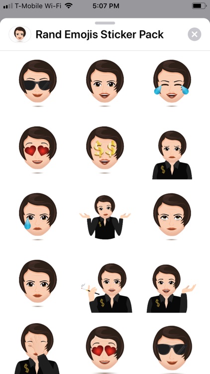 Ayn Rand Sticker Pack