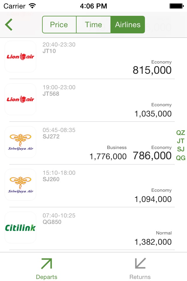 Indonesia Flight Lite screenshot 2