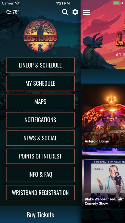 Lost Lands Festival App