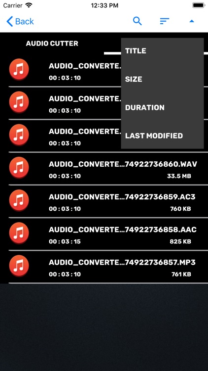 Audio Cutter Audio Converter screenshot-3