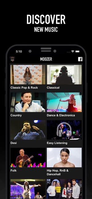 Moozer Music TV Live Player 音樂(圖3)-速報App