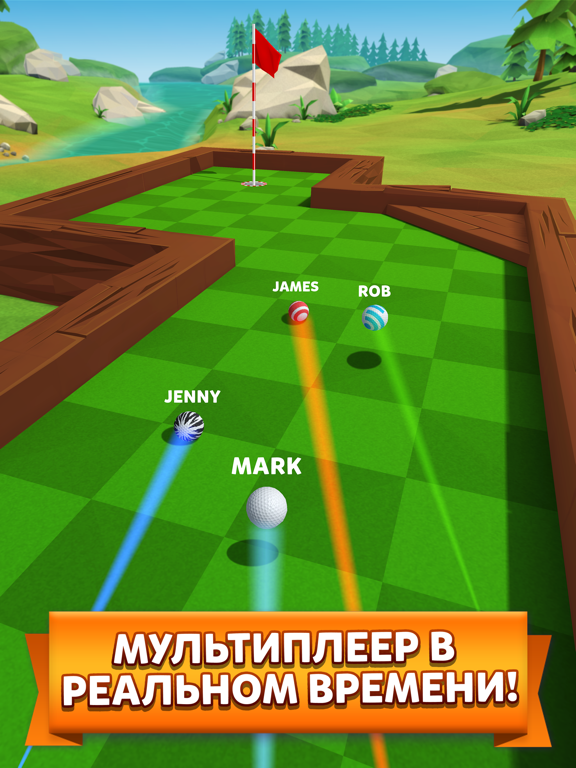 Golf Battle на iPad